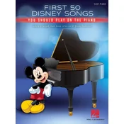 Hal Leonard First 50 Disney Songs Note (Kot novo)