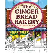 Gingerbread Bakery Coloring Book