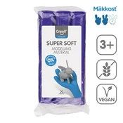 Masa za modeliranje Creall Super Soft 500 g - vijolična