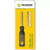 FIELDMANN izvijač z nastavki FDS 1007-11R