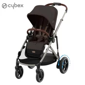 cybex gold® otroški voziček e-gazelle™ s chocolate brown (taupe frame)