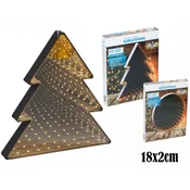Novogodišnja LED jelkica, krug svetleci E091501 GRUNDIG 18X2CM