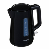 Philips Električni kuhalnik vode Philips HD9318/20, 1,7 L, 2200 W, črn, 360° osnova, avtomatsko izklop, antikalni filter