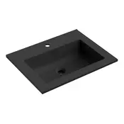 Mexen Otis vgrajeni umivalnik 61 x 46,5 cm, črna mat - 25186071