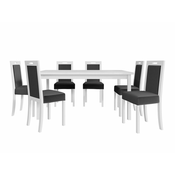 jedilnica set Victorville 262 78x90x160cm