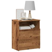 Nocni ormarici 2 kom boja drva 50x32x60 cm konstruirano drvo
