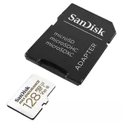SanDisk 128GB MAX ENDURANCE microSD memorijska kartica s adapterom