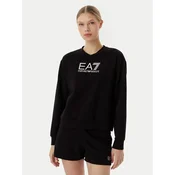EA7 Emporio Armani Set jope in športnih kratkih hlač 7W000974 AF13135 UC001 Črna Regular Fit
