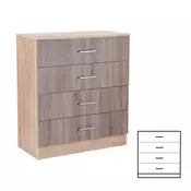 Miami kredenca s 4 predali 80x92 cm york hrast-sonoma hrast