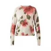 MEXX Pulover boja pijeska / prljavo roza / bordo
