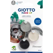 GIOTTO Make Up Set za barvanje obraza Dinozaver 3 × 5 ml 3 kos
