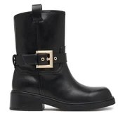 Škornji Armani Exchange XW001654 AF17476 UC001 Črna