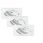 Briloner 7210-036 - Komplet od 3 LED ugradnih svetala ATTACH LED/5W/230V IP23 bela
