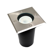 LED spoljna ugradna svetiljka 1xGU10/6W/230V IP44 mat hrom