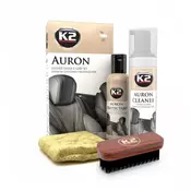 K2 set za čiščenje in nego usnjenih površin Auron Leather Kit