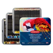 DERWENT Risalniki Chromaflow, 72 barv