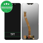 Huawei Mate 20 Lite - LCD zaslon + steklo na dotik (Black) TFT