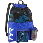 Tyr big mummy mesh bag blue/white
