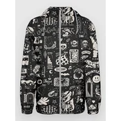The Dudes Flashy Pattern Windbreaker multicolor