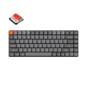 Keychron Keychron K3 Max Brezžična Mehanska Tipkovnica Low-Profile, Bluetooth/2.4 GHz, RGB, Gateron Hot-Swap Red, US Layout, K3M-H1, (21733818)