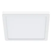 Moderna kvadratna stropna svetilka 17 cm bela LED 12W s spremenljivo barvo EVORA Milagro