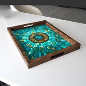 Aberto Design Poslužavnik REF002 48 x 38 x 4 cm, Šareni