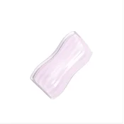 INF Ergonomsko prozorno silikonsko podlogo za miško za udobje in podporo Pink, (5000071678)