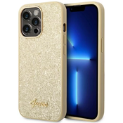 Guess GUHCP14XHGGSHD iPhone 14 Pro Max 6,7 gold hard case Glitter Script (GUHCP14XHGGSHD)