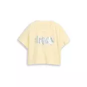 TOM TAILOR Majica  svetlo modra / svetlo rumena / srebrna