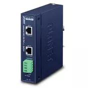 Planet PLANET IPOE-173S PoE Razdelilnik (Splitter) - Modri