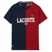 Muška majica Lacoste Sport x Daniil Medvedev Ultra-Dry Tennis T-Shirt - navy blue/bordeaux