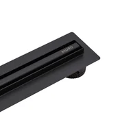 Slim&Low ProLine črni linearni odtok 80 cm črne barve