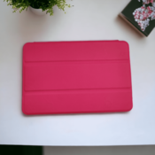 Preklopni Etui za tablet za Apple iPad mini 4 2015/iPad mini 5 2019 , Smart cover , pink in prozorna
