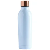 shumee Športni komplet: termo steklenica in slamica, prašno barvano račje jajce, modro, 350 ml