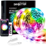DAYBETTER 30M LED trak RGB, Bluetooth, App, Music Sync, daljinski upravljalnik