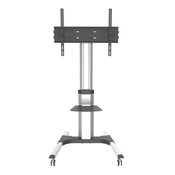 Voziček s stojalom Techly LCD/LED, 50-92 palcev, 70 kg, s polico