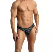 Muške sexy tange Benito string, Šarene
