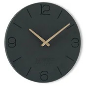 Flexistyle Stenska ura za dnevno sobo 3EKO črna 30 cm