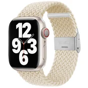 Najlonski pas Techsuit W032 za Apple Watch (42/44/45/46/49mm) - bež