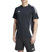 ADIDAS PERFORMANCE Tehnicka sportska majica Tiro 24 crna / bijela