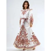 MSN Collection Obleka Maxi mešane barve