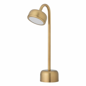 LED stolna lampa s mogućnosti zatamnjivanja u zlatnoj boji s metalnim sjenilom (visina 35,5 cm) Niko – Bloomingville