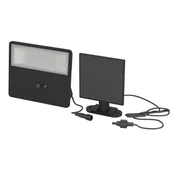Eglo 901085-LED Solarno zidno svetlo PANETTIERI LED/6,7W/3,7 1200mAh IP44 crna