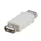 VIVANCO USB 2.0 kompatibler adapterter VIVANCO 45262 CA U 1 zum Verbinden von zwei USB Kabeln