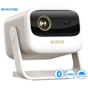 Byintek Prijenosni DLP projektor UFO U90 MAX, 4LED, Bluetooth, 4K UHD, HDMI, AUX, bijeli