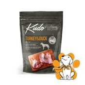 KUDO Turkey & Duck Senior/Light 3kg, Dehidrirana Hrana za Starije i Lakše Pse