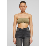 Womens Bandeau khaki pads