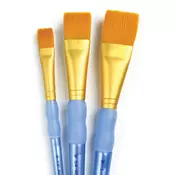 Set ravnih sintetickih cetkica Roial & Langnickel 3 komada