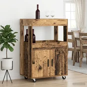 Bar voziček Star les 60 x 39,5 x 89 cm Inženirski les