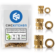 CNC Kitchen Navojni vložek set standard